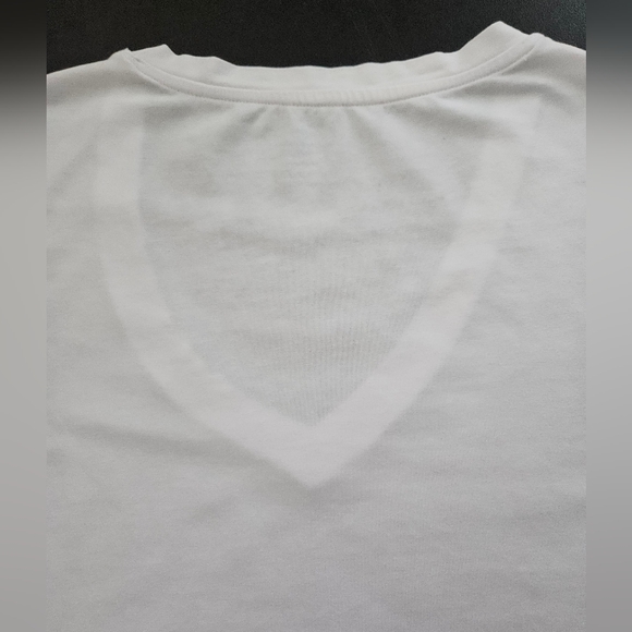 NWOT - Calvin Klein White Cotton Stretch Jersey - Size L - Picture 7 of 8